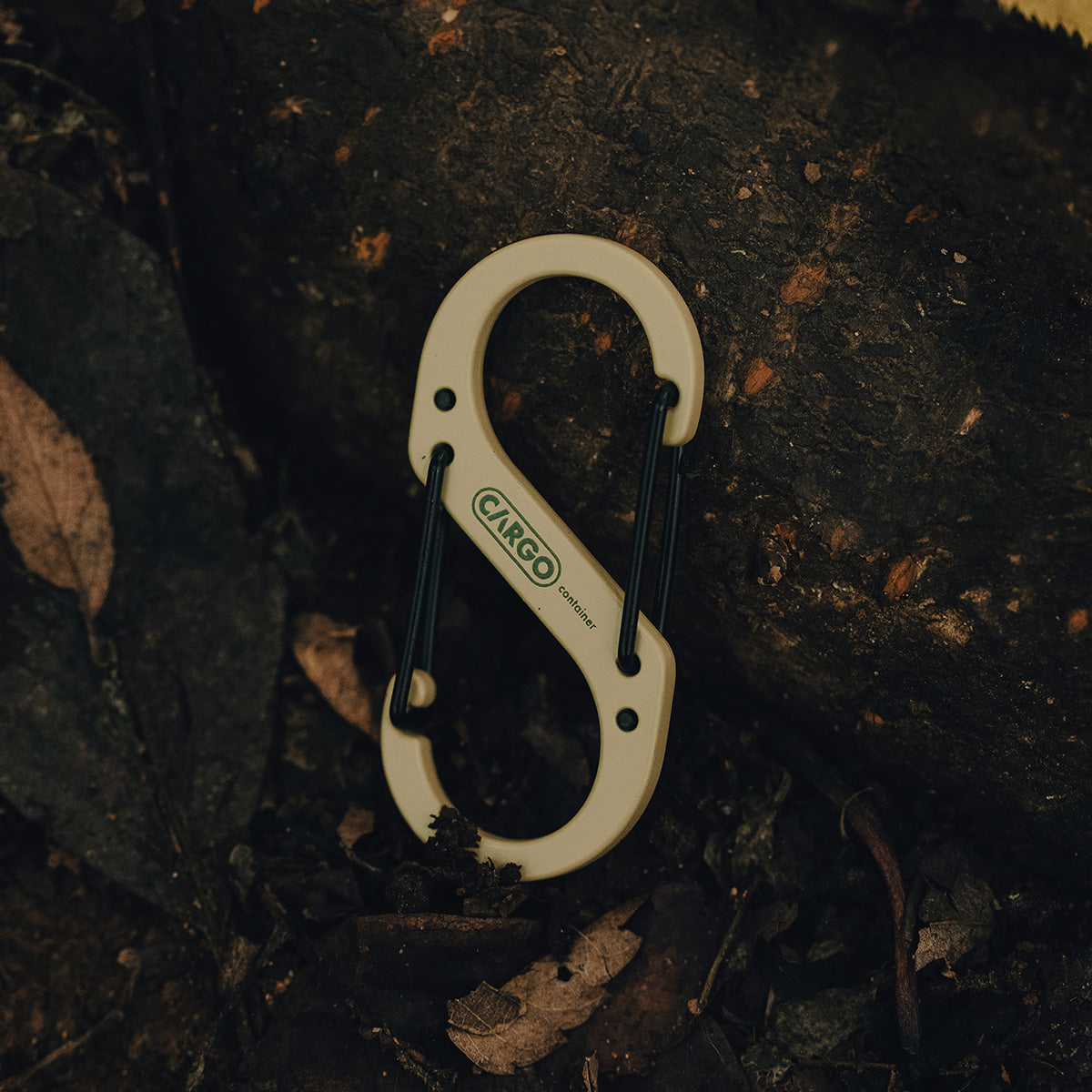 Cargo Container Hard Karabiner L - Khaki