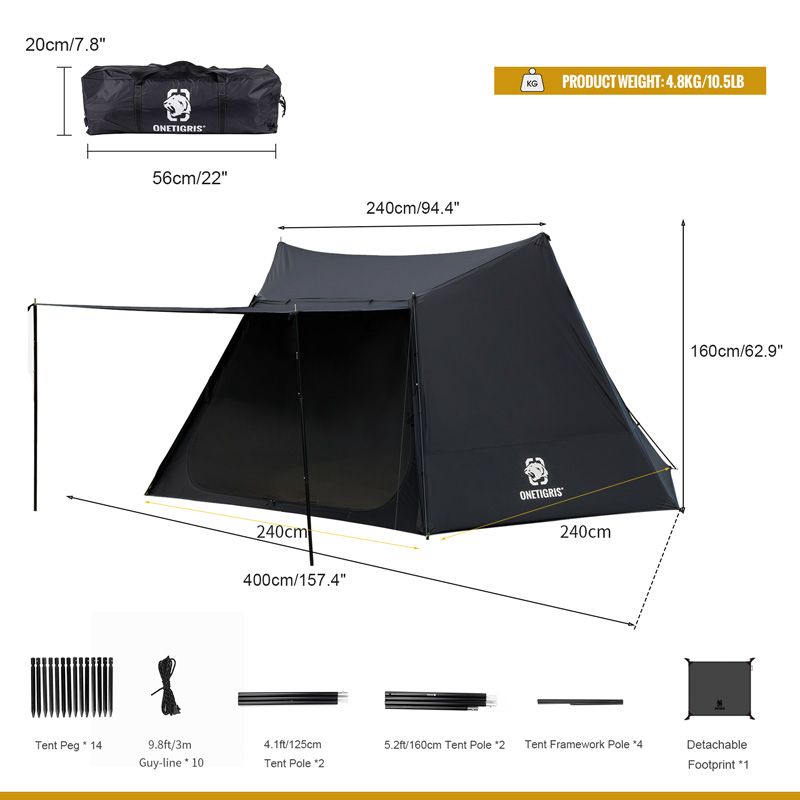 OneTigris Nebula Camping 1-2person Tent