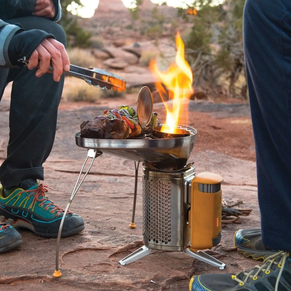 Cook with the Innovative Camp Stove - Biolite CampStove 2