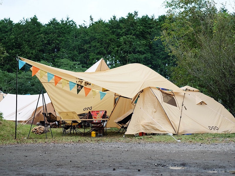 DoD Rider's Tandem 4 person Tent - Tan