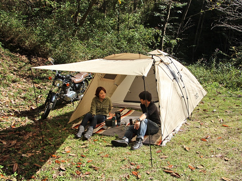 DoD Rider's Tandem 4 person Tent - Tan