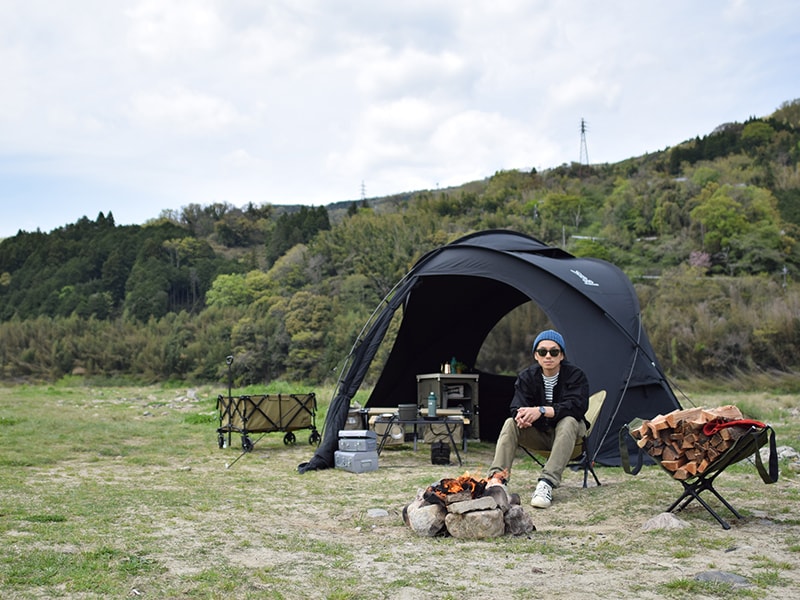 DoD Fire Base 8 person Tent - Black