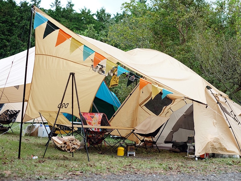 DoD Rider's Tandem 4 person Tent - Tan