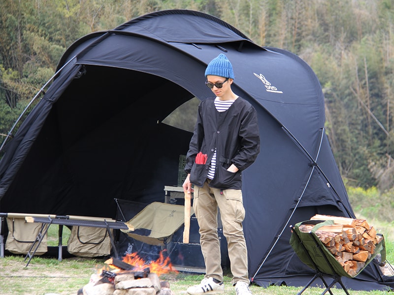 DoD Fire Base 8 person Tent - Black