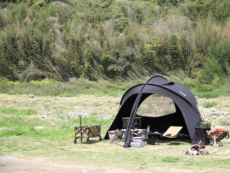 DoD Fire Base 8 person Tent - Black