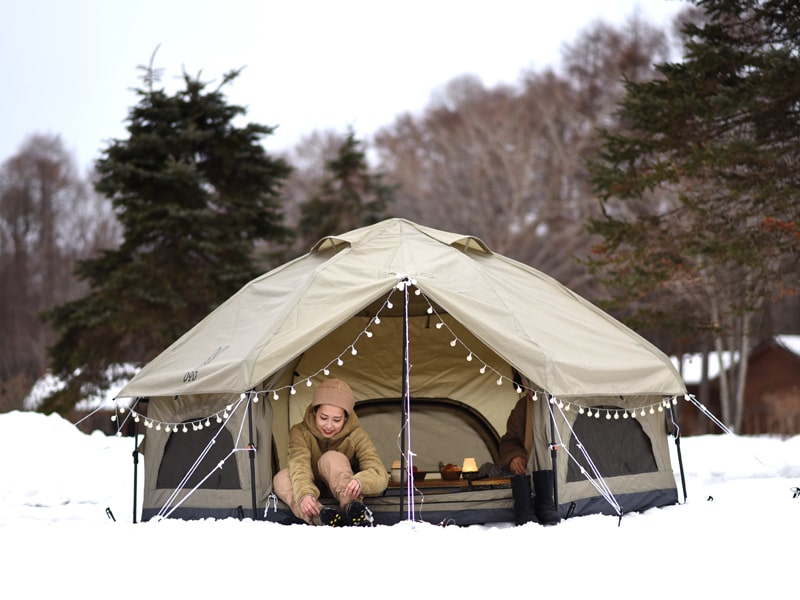 DoD Kinoko 4 person Tent - Beige