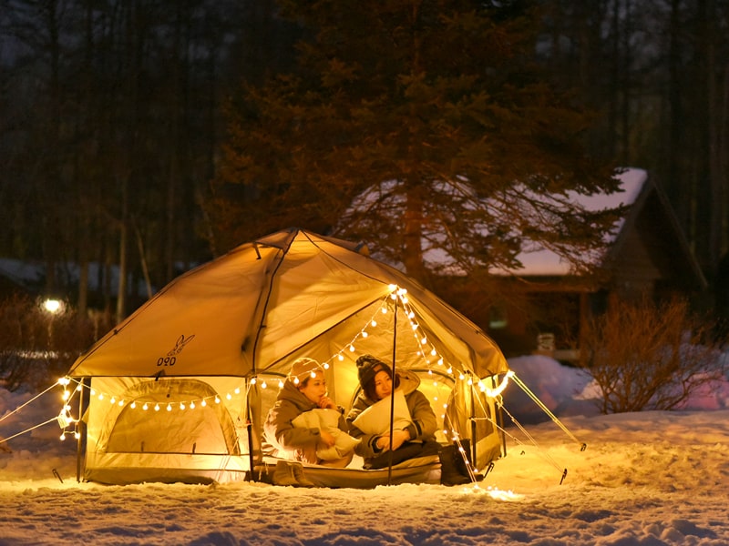 DoD Kinoko 4 person Tent - Beige