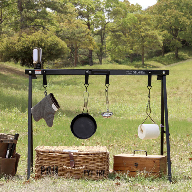 Post General Sawhorse & Hanger - Black