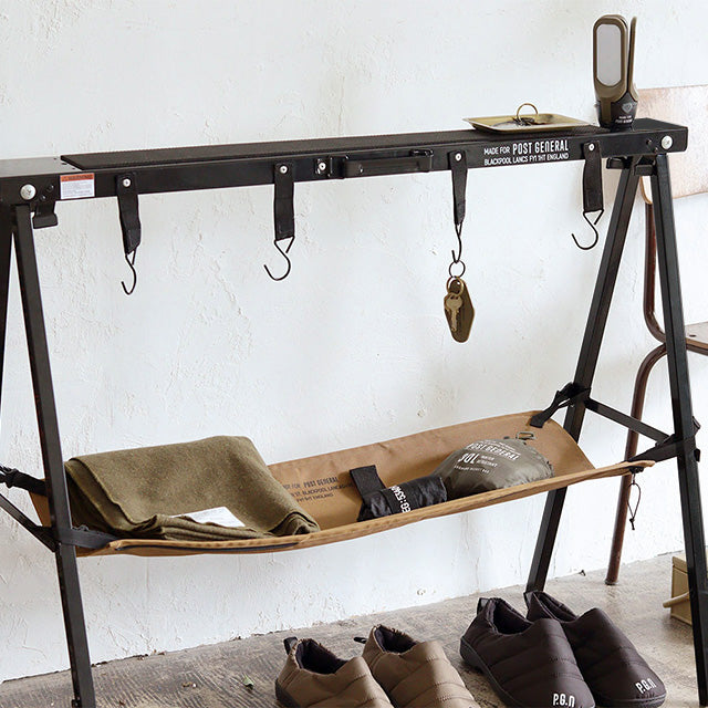 Post General Sawhorse & Hanger - Black