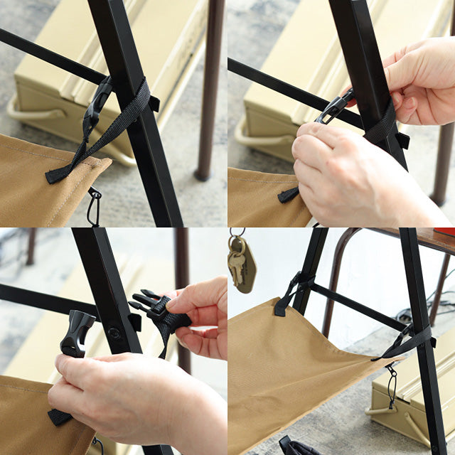 Post General Sawhorse & Hanger - Black