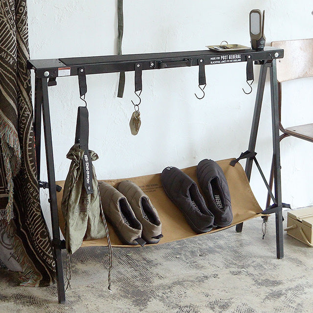 Post General Sawhorse & Hanger - Black