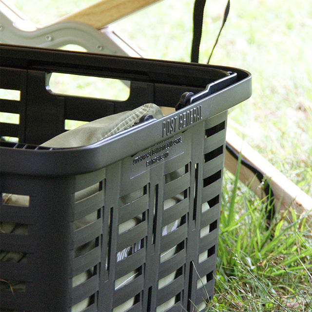 Post General Heavy Duty Basket - Charcoal Black