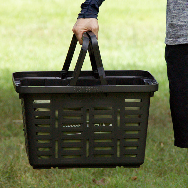 Post General Heavy Duty Basket - Charcoal Black