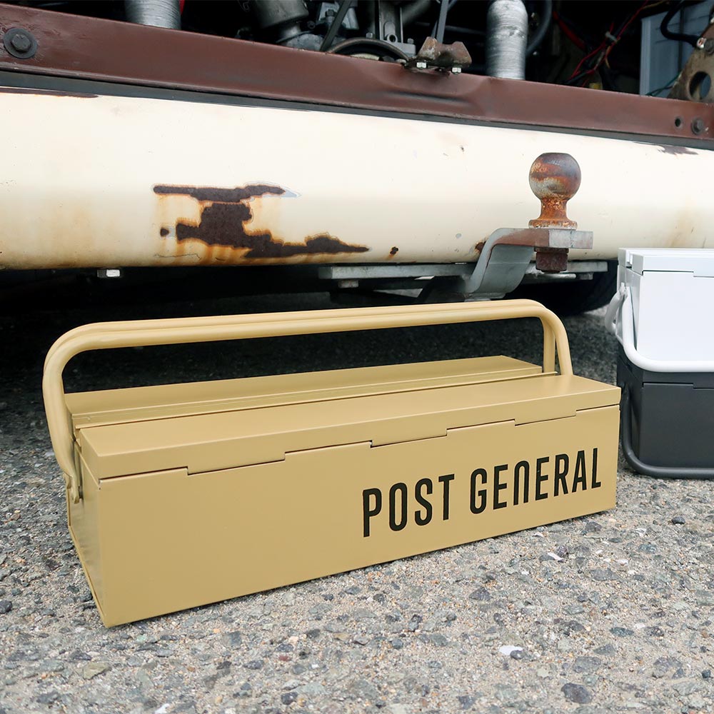 Post General Stackable Tool Box - Sand Beige