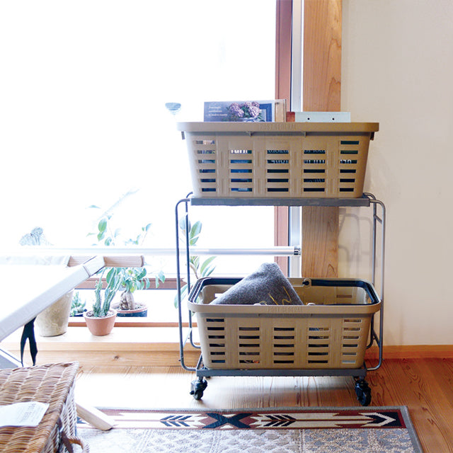 Post General Heavy Duty Basket Long - Dull White