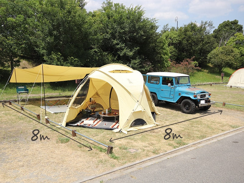 DoD Fire Base 8 person Tent - Black DoD Fire Base 8 person Tent - Black