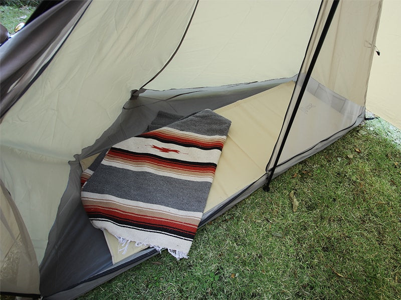 DoD Riders's One Pole 1 person Tent - Tan