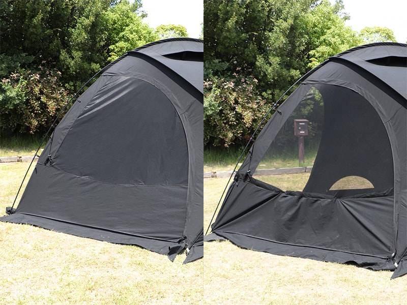 DoD Fire Base 8 person Tent - Black