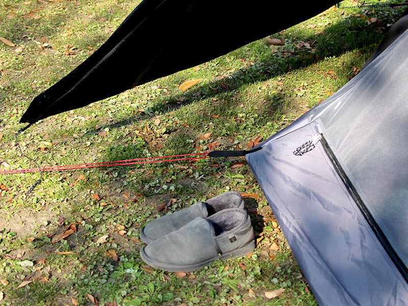 DoD One Pole 8 person Tent (L) - Black