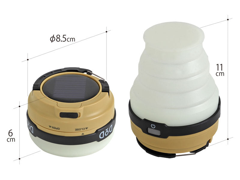 DoD LED Solar Popup Lantern