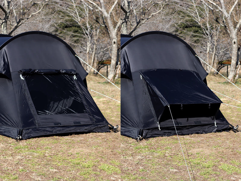 DOD Kamaboko 1 - 2 person Tent Solo UL - Black