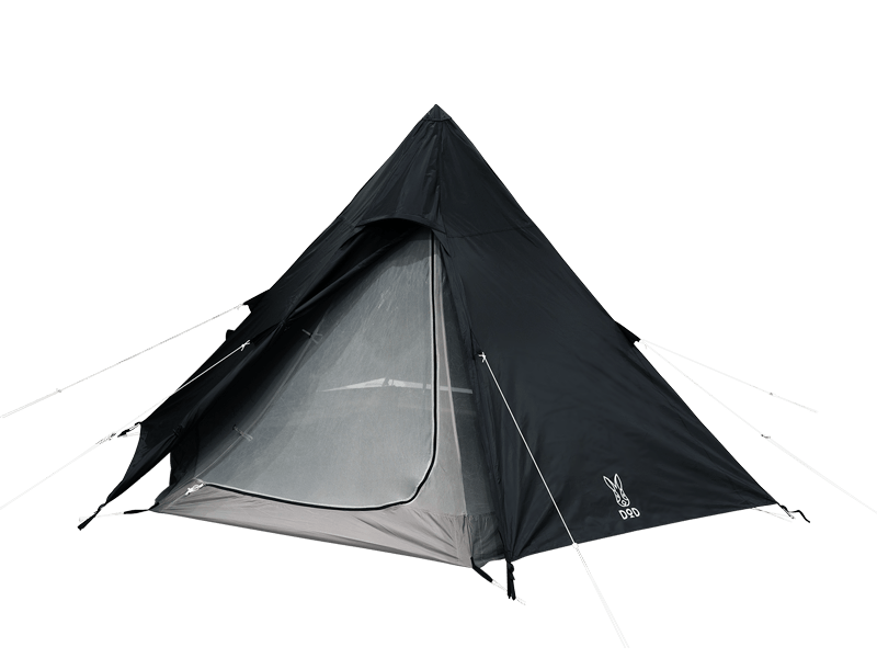 DoD One Pole 3 person Tent (S) - Black