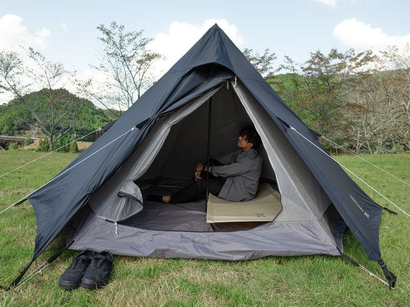 DoD One Pole 3 person Tent (S) - Black