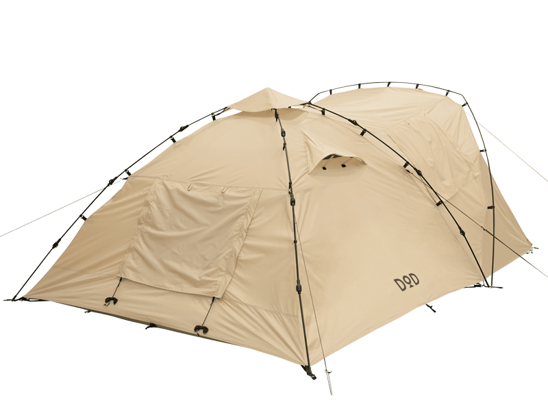 DoD Rider's Tandem 4 person Tent - Tan