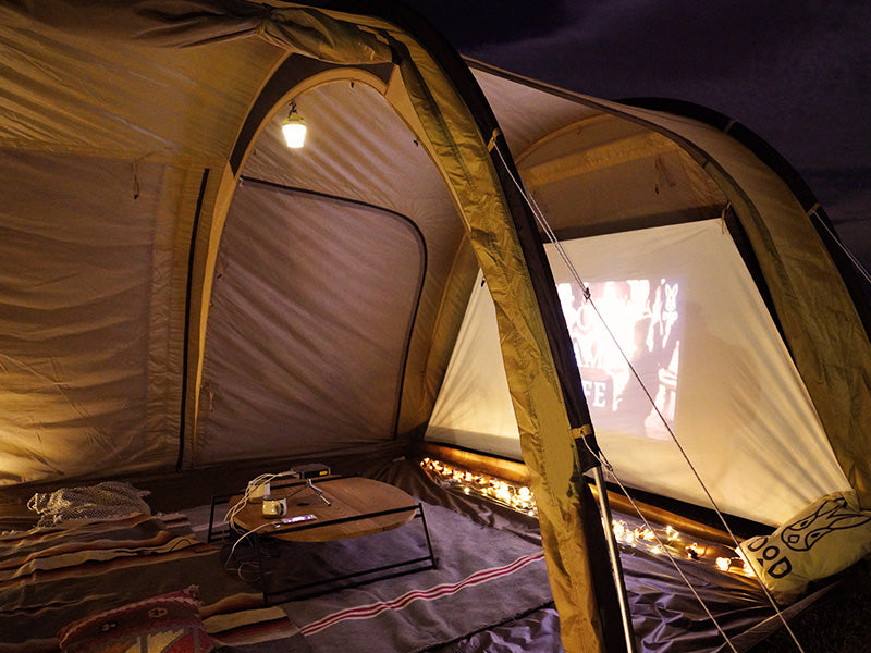 DoD Kamaboko 14 person Tent 3 L - Tan