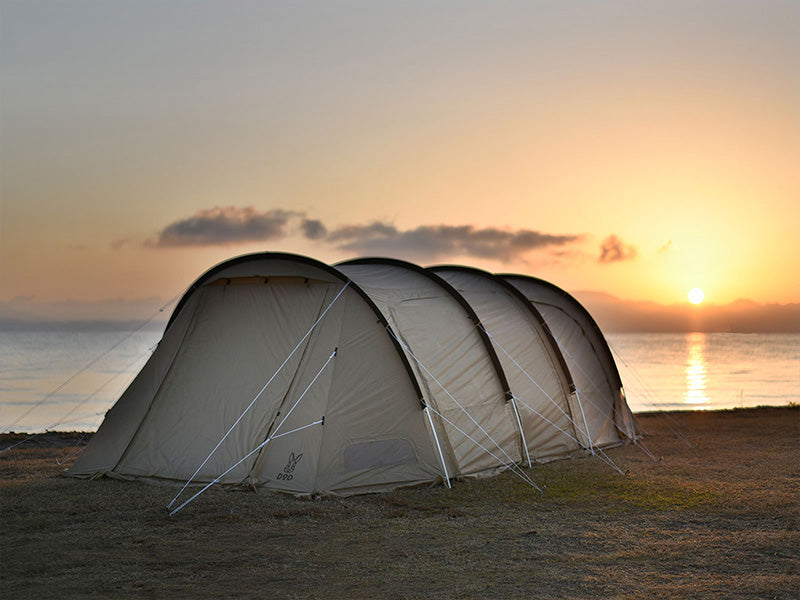 DoD Kamaboko 14 person Tent 3 L - Tan