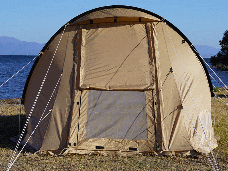 DoD Kamaboko 14 person Tent 3 L - Tan