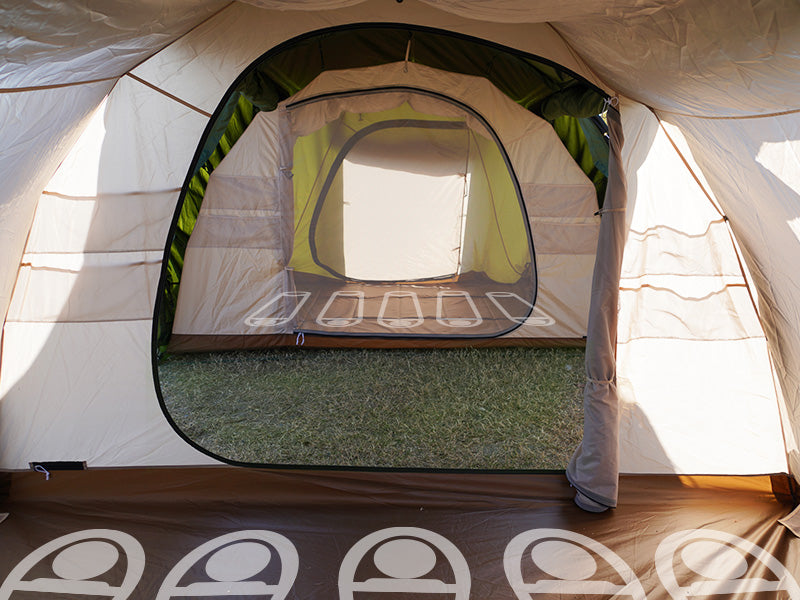 DoD Kamaboko 5 person Tent 3 M - Tan