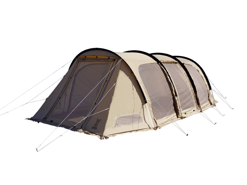 ご購入DOD Kamaboko tent2 tan x black T5-489-TN テント・タープ