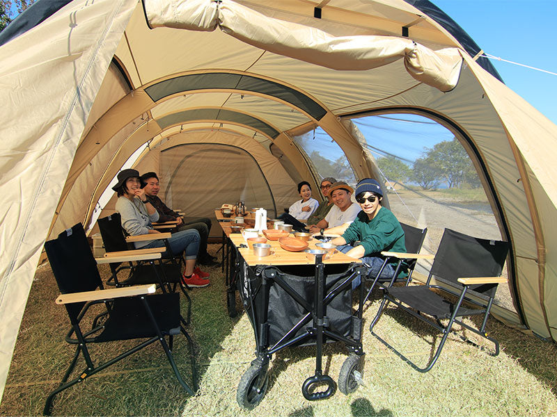 DoD Kamaboko 14 person Tent 3 L - Tan