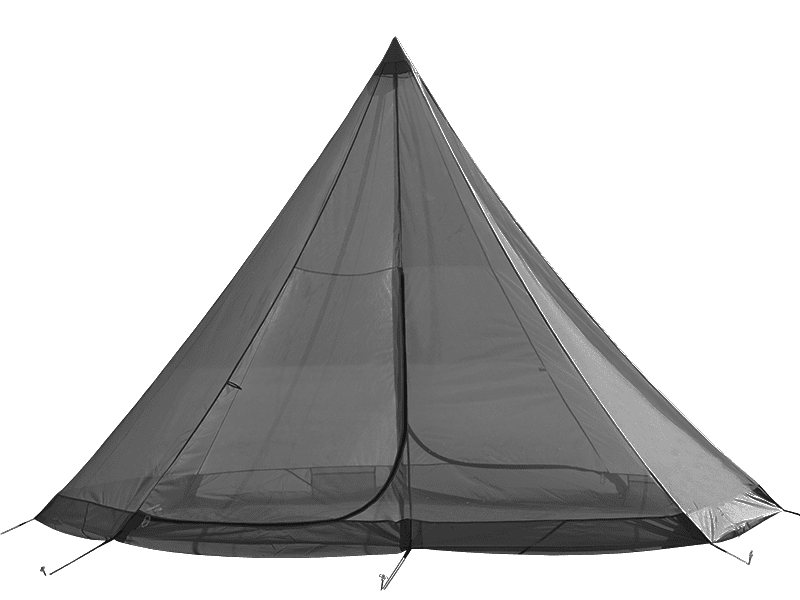 DoD One Pole 8 person Tent (L) - Black