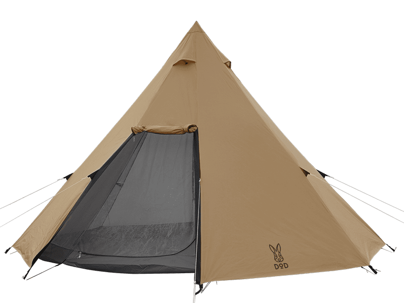 DoD One Pole 8 person Tent (L) - Tan