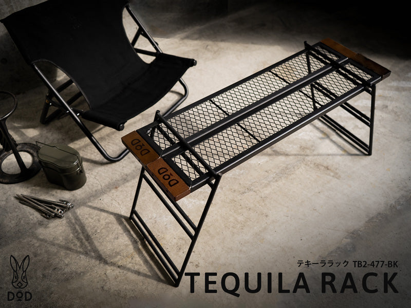 DoD Tequila Rack - Black