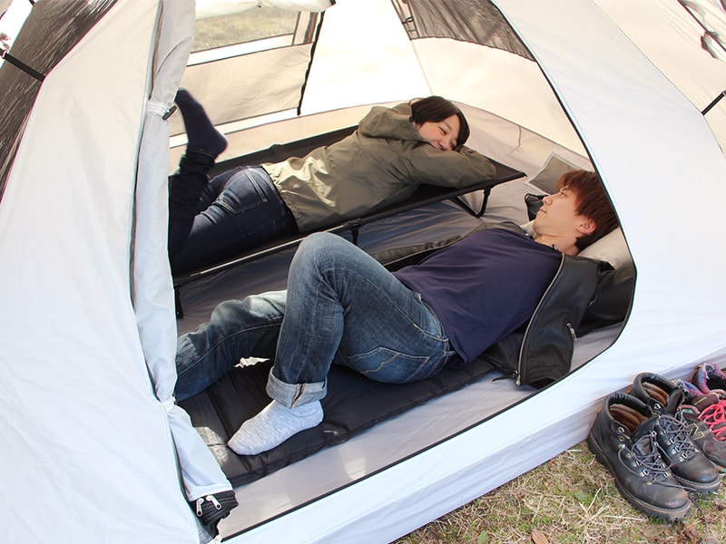 DoD Rider's Tandem 4 person Tent - Tan